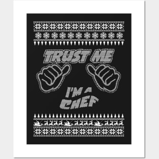 Trust me, i’m a CHEF – Merry Christmas Posters and Art